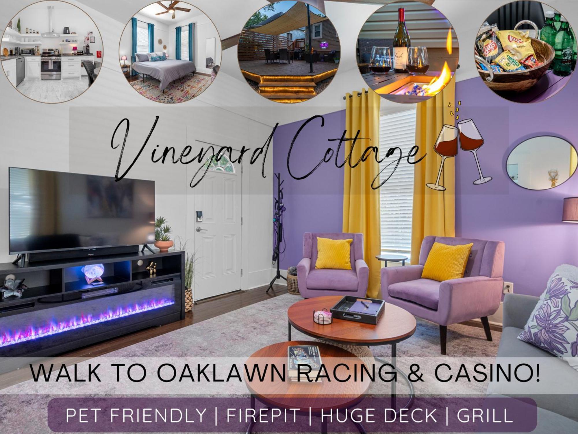 Vineyard Cottage-Pet Friendly & Walk To Oaklawn! 温泉城 外观 照片